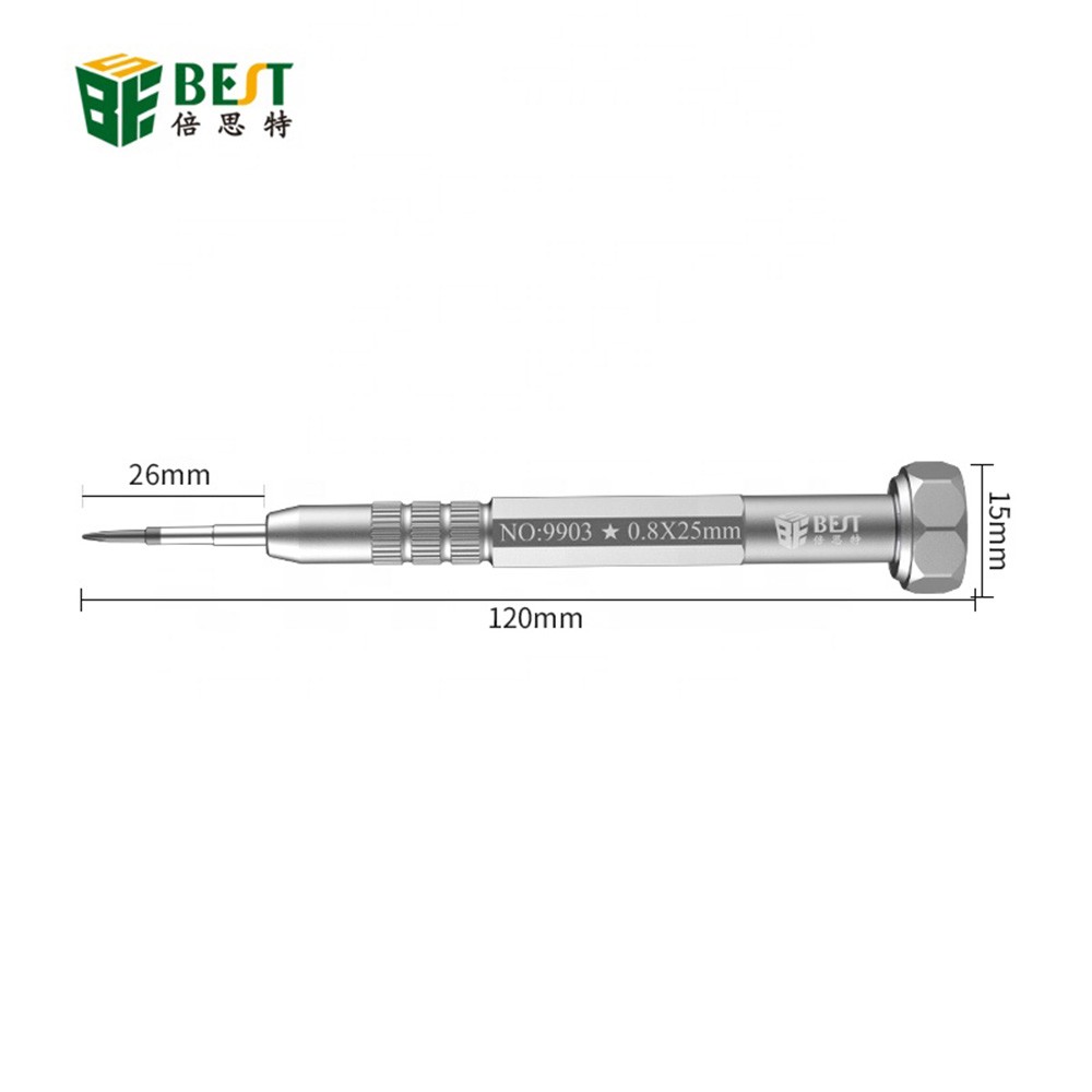 Precision Screwdriver P2 0.8 Pentalobe Y 0.6 Tri-wing 1.5 Phillips 2.5 Cross Head for iPhone Samsung Xiaomi Huwei Repair Tool