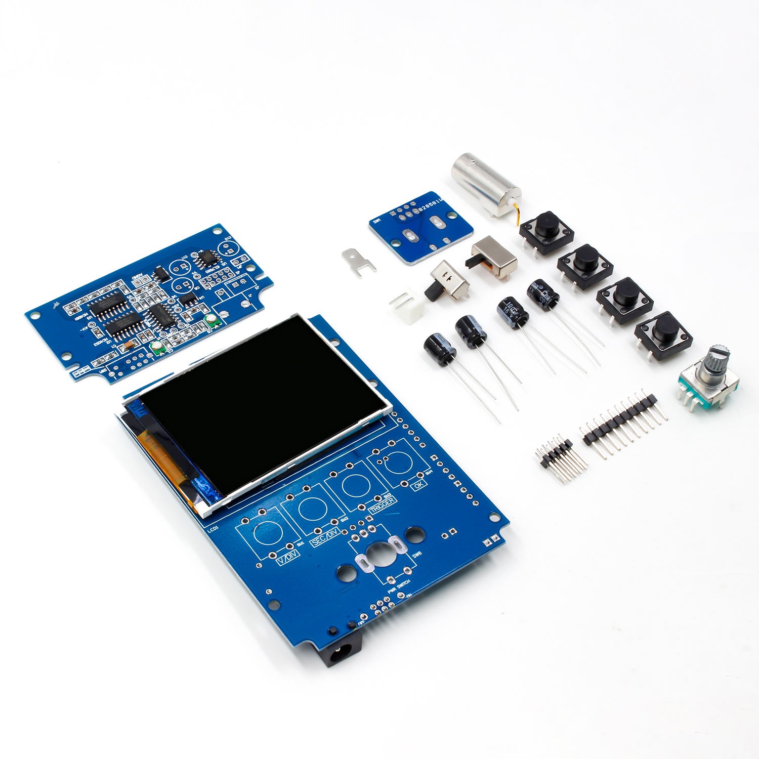 DSO FNIRSI-150 Digital Portable Pocket Oscilloscope Kit 1MSa/s 200KHz Analog Bandwidth Support 80KHz PWM and Firmware Update