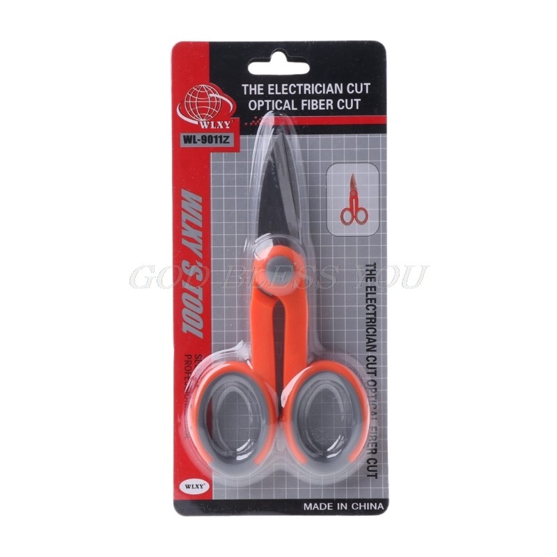 Kevlar Fiber Optic Scissors Splicing Tool 1pc Set Fiber Optic Strippers Hand Tools Drop Shipping