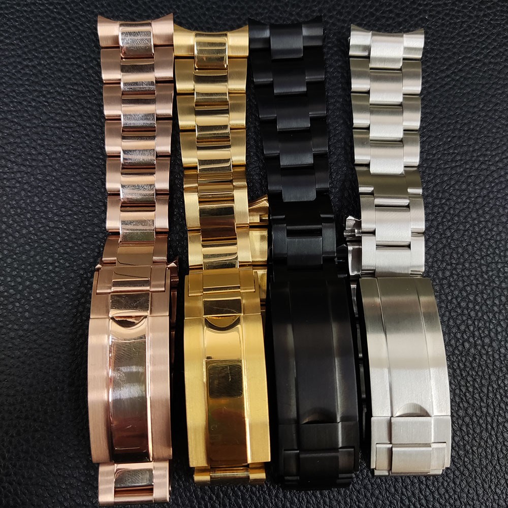 Watch Strap 904L Stainless Steel New Arrived High Quality 22mm Stainless Steel Watch Band Watch Strap Gold Strap