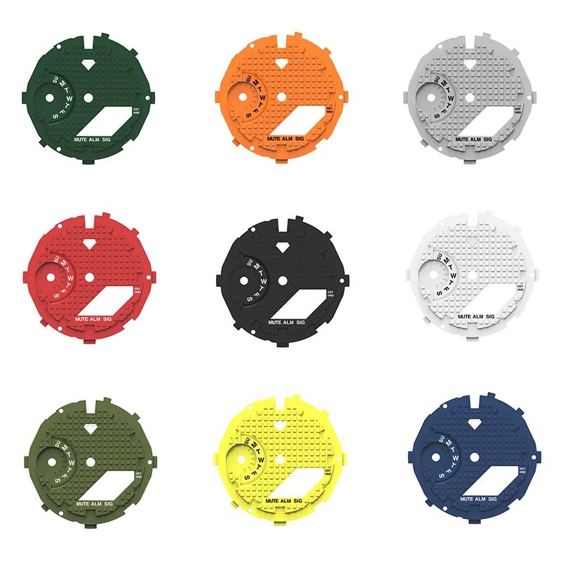 Newest Watch Dial For G Shock GA2100 GA 2110 Casioak Modification DIY Watch Set Bezel Scale Ring Fashion Kit Watch Accessories Wholesale