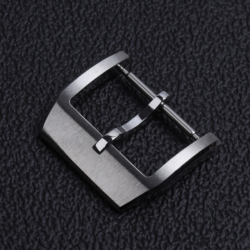 316L Stainless Steel 18mm Deploying Watch Buckle For IWC Large Pilot Spitfire Leather Watchband Folding Pin Clasp Tools
