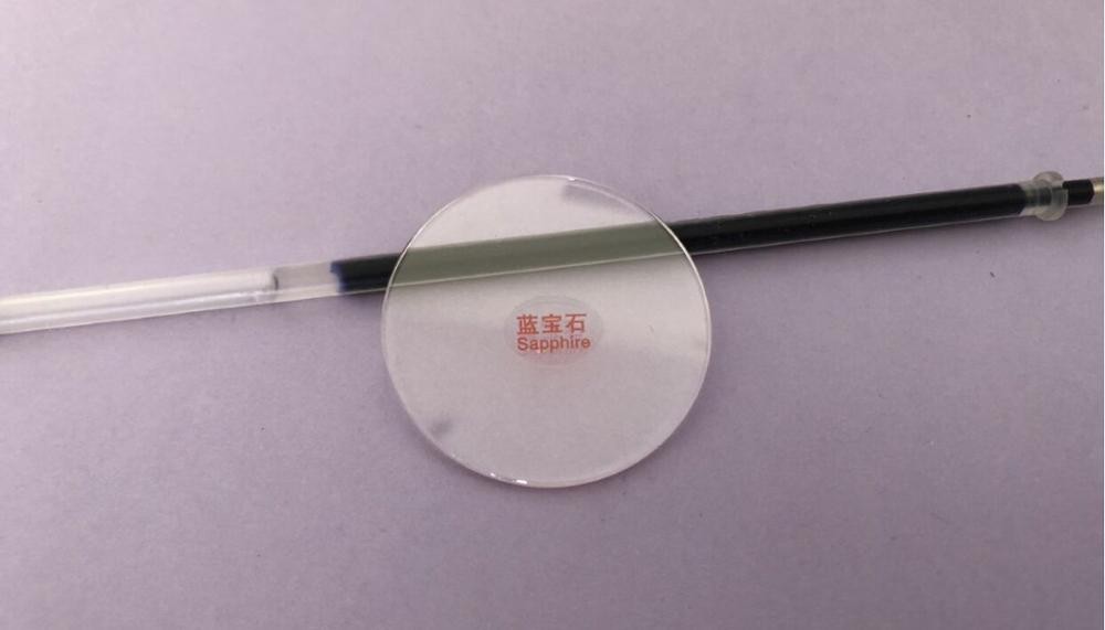 1.2mm thick 20~32mm double dome transparent watch sapphire glass crystal