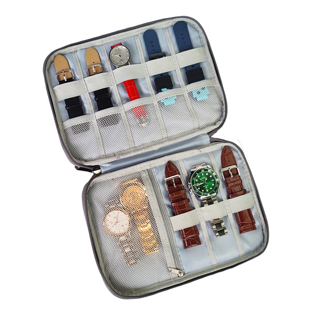 New Watch Organizer Box Multi-Spec Portable For Apple Watch Strap Travel Carry Bag Watchband Storage Bag Pouch