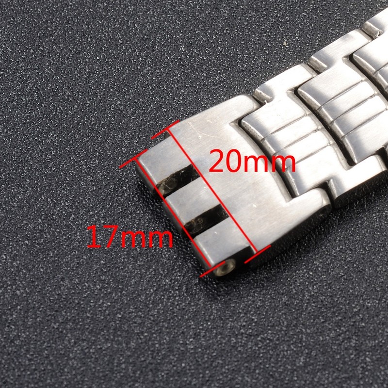 Watch Accessories Watch Strap For Swatch Watch Stainless Steel Bracelet Solid Convex And Prong Steel Belt 17mm 17.5mm 20mm 22mm