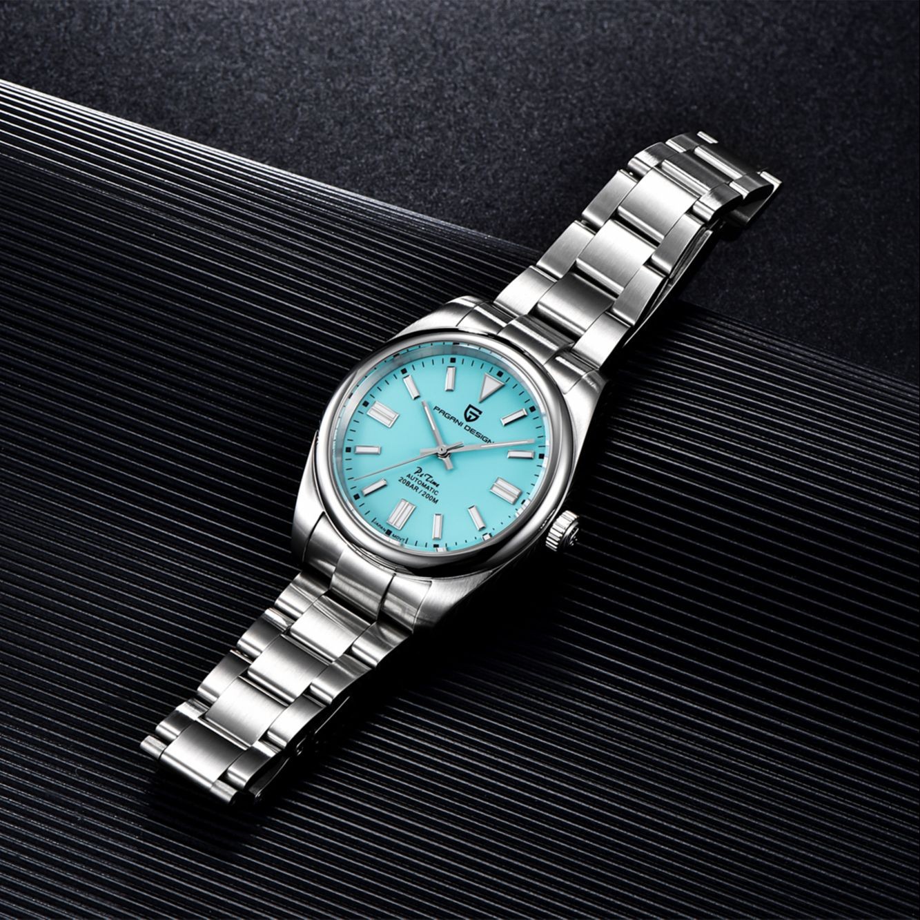 2022 PAGANI Design Automatic Men's Watch Stainless Steel Simple Mechanical Wriswatch Japanese Sport Luxury Sapphire Glass Watch