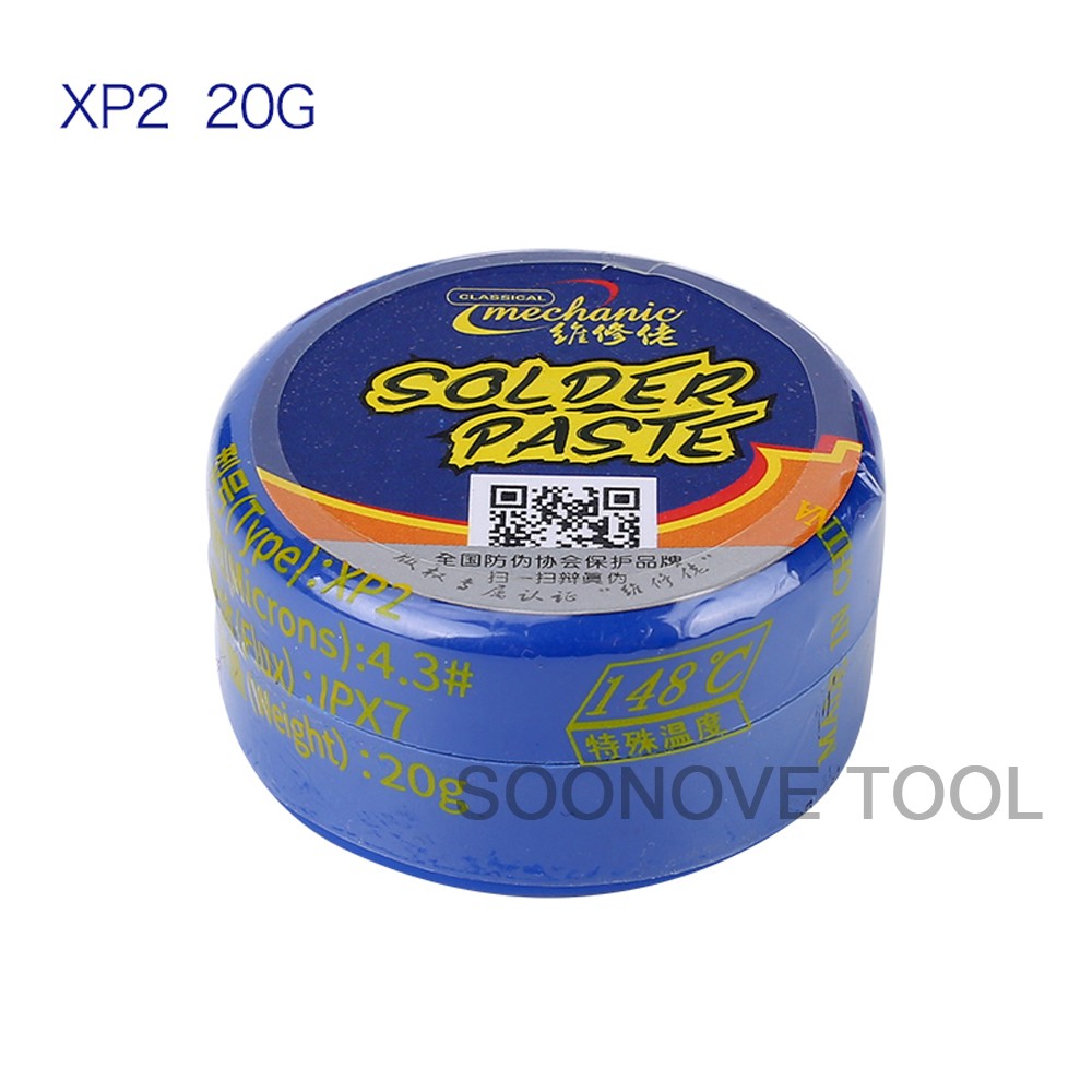 MECHANICAL 148 Degree XP Special Soldering Paste Flux for iPhone X/XS/XR/Xs Max Tin Paste Lead-free Low Temperature Tin Soldering Paste