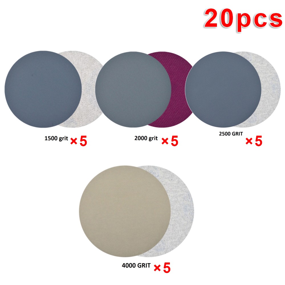 Disc 3" 75mm wet and dry sanding disc 1500-4000 grit polishing buffer sanding paper abrasive tools