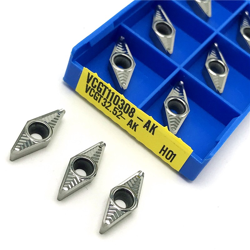 VBGT110302 AK H01 Aluminum Turning Insert High Quality Internal Turning Tool CNC Lathe Aluminum Tool