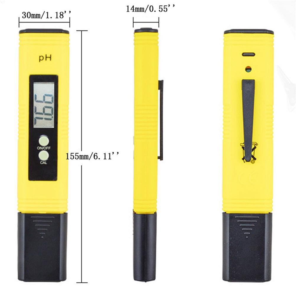 PH Meter 0.01 High Accuracy Water Quality Tester Water Quality Tester With 0-14 Gauge Set Suitable For Aquarium Swimming Pool