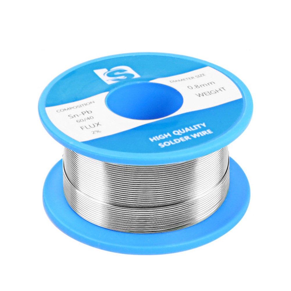 60/40 50g 0.8mm High Purity Soldering Wire Roll Low Melting Point Soldering Core Tin Welding Wire Repair Tools