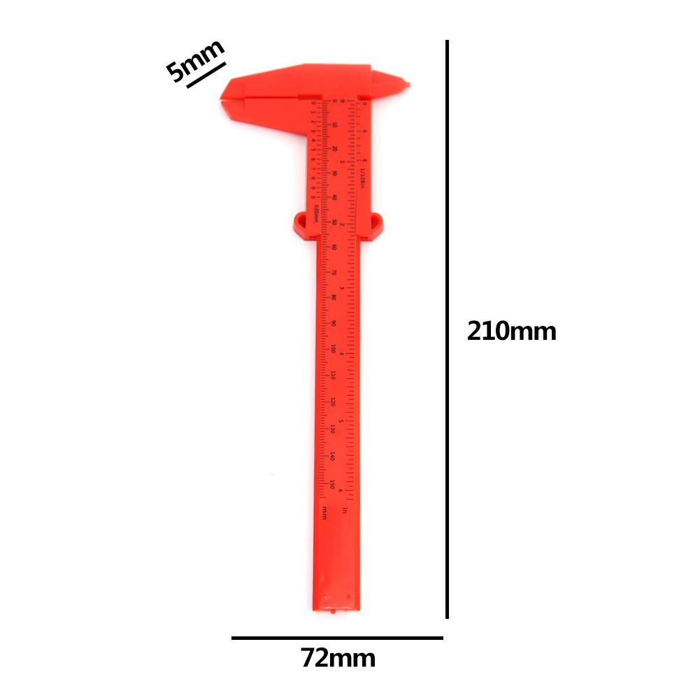 Vernier Caliper 0-150mm Digital ABS Dual Gauge Micrometer Measuring Tools for Installation Renovation Work