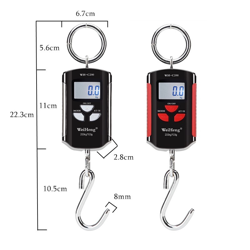 150kg 50g 300kg Heavy Duty Scale Electronic Digital Stainless Steel Hanging Hook Scale LCD Ring Balance Weight 40% off