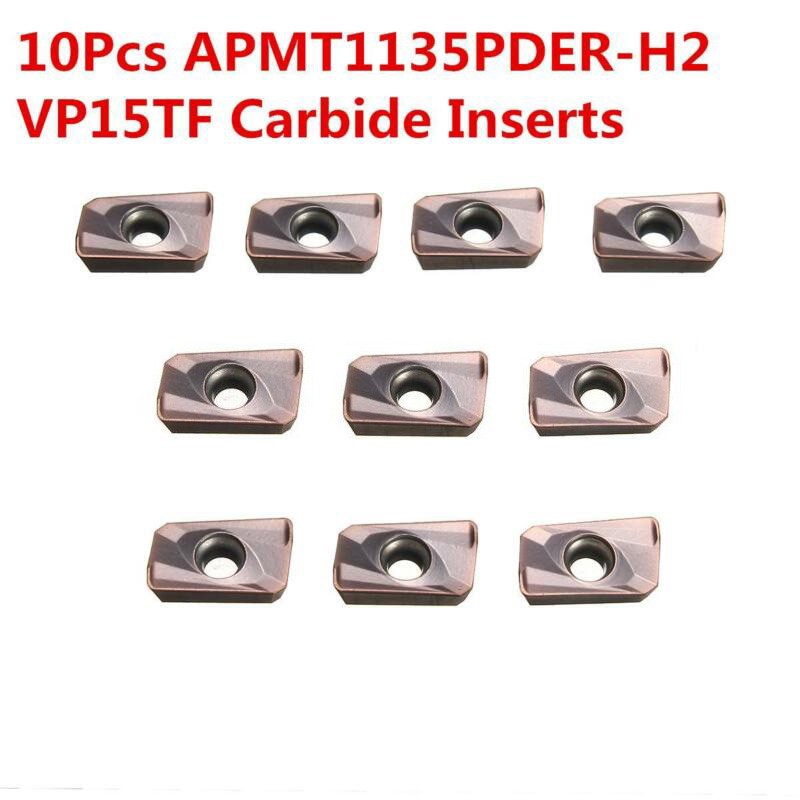 10pcs carbide 549216 model indexable insert APMT1135PDER-H2 VP15TF carbide insert carbide insert inter t1135 cnc tool set high quality