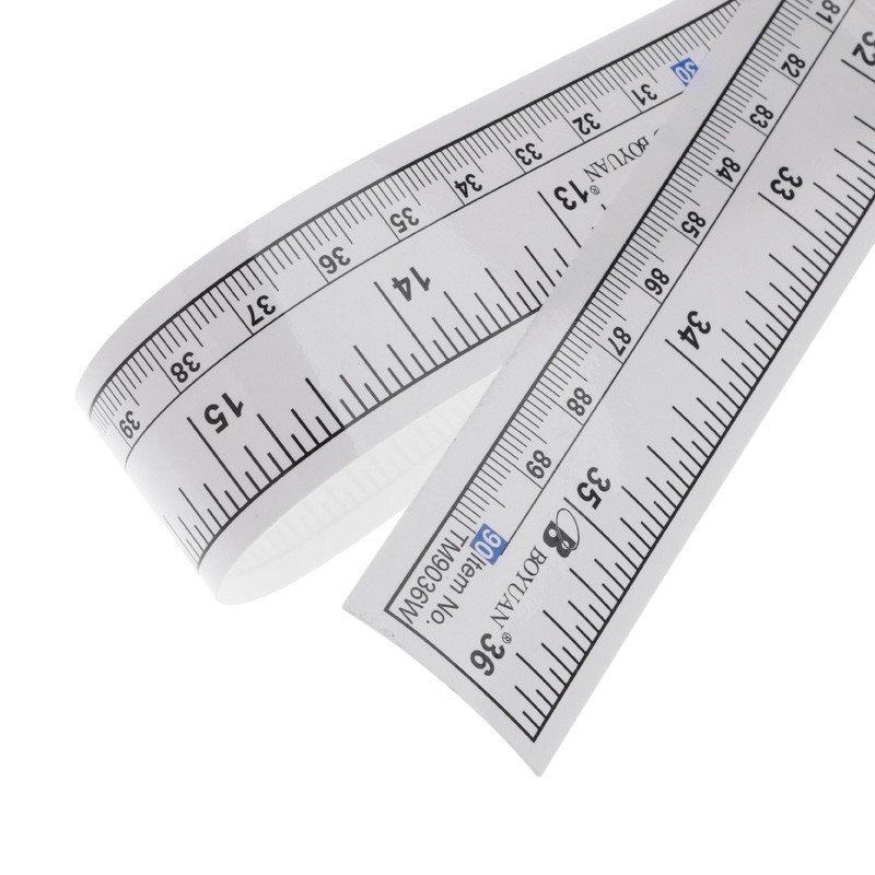 Dropshipping 90cm Self-adhesive Metric Tape Measure Ruler Vinyl for Sewing Machine Sticker