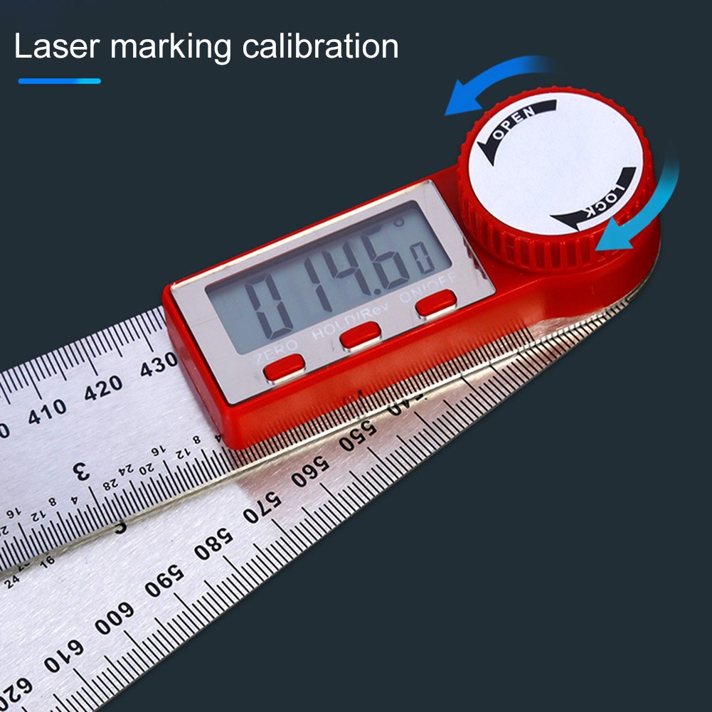 digital protractor angle ruler 300mm 12 inch angle finder meter inclinometer goniometer electronic protractor