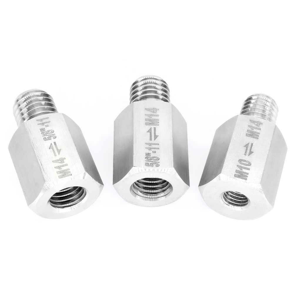 Adapter for Angie Mill PoIisher M14 5/8" or M10 Thread Change Male to Female Core Bit PoIish Pad DriII Adapter 1pc