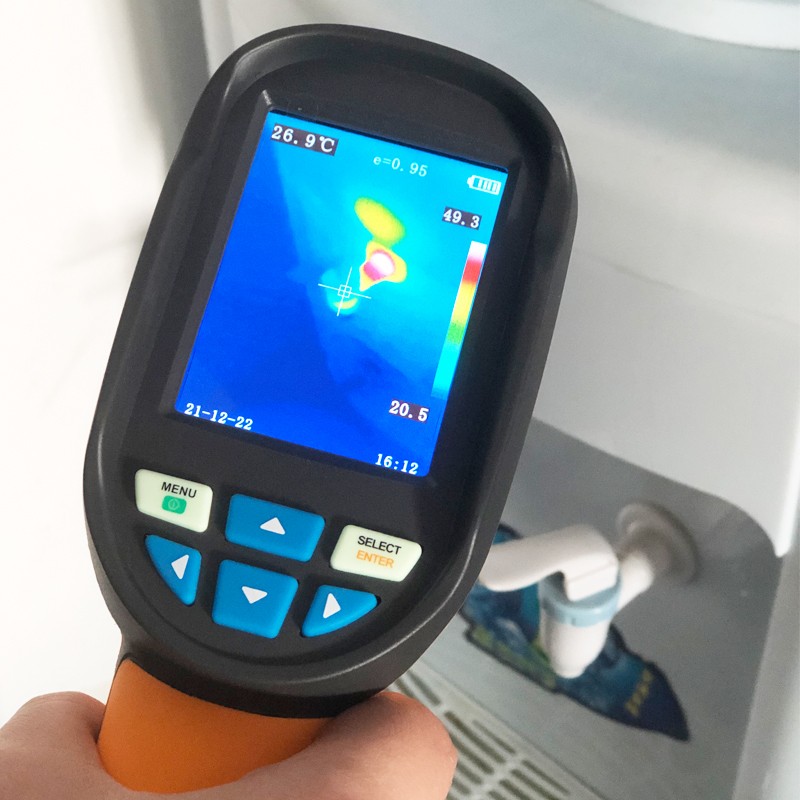 Handheld Thermal Imaging Cam HT-04D Portable Infrared Thermometer Infrared Thermal Imaging Infrared