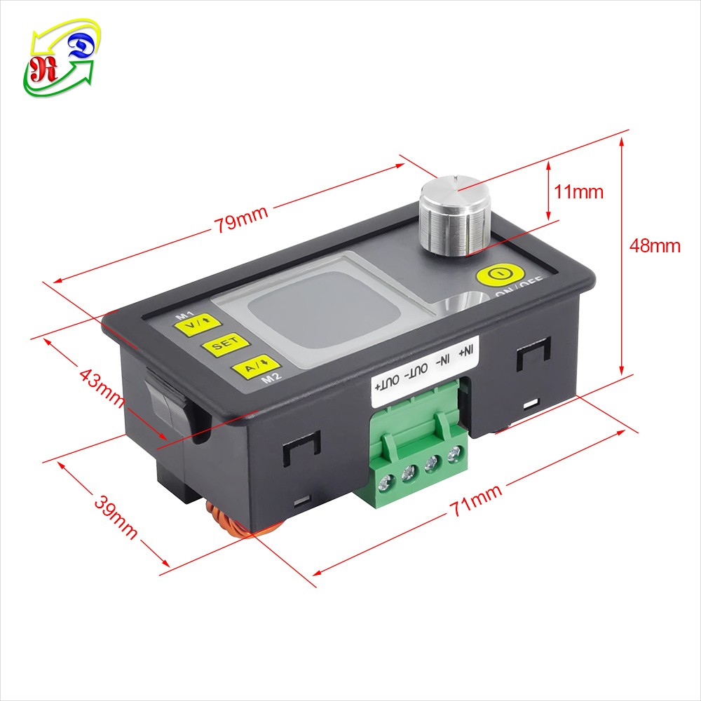 RD DPS3005 - LCD Voltage Converter, DC Voltage Converter, Power Supply Module, Voltmeter, 30V, 5A