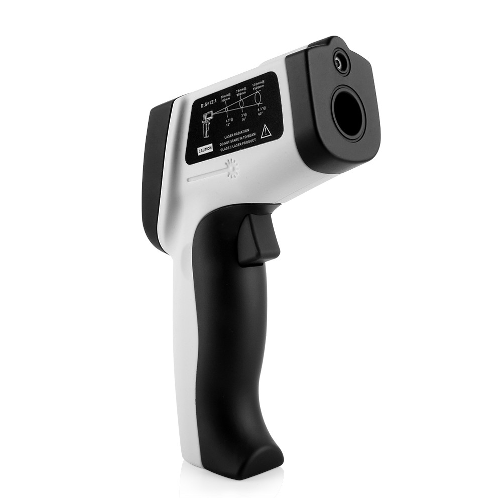 DZYTEK Non-contact Digital Infrared Laser Thermometer Gun High Low Temperature Alarm -58℃~1382℃ Thermometer