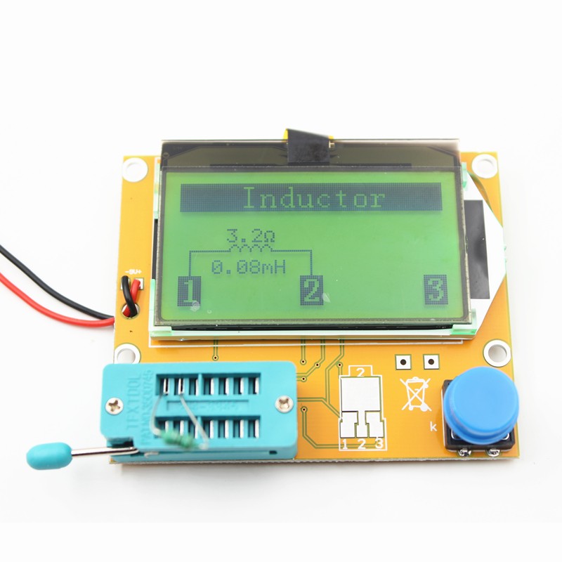 Brand New High Quality LCR-T4 ESR Meter Monitor Detector Transistor Test Diode Tri-Path Capacitance SCR Inductance