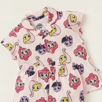 Hasbro Printed Shirt and Full Length Pyjama Set