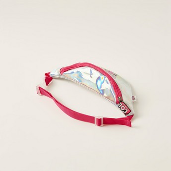 L.O.L. Surprise! Printed Waist Bag with Zip Closure and Adjustable Strap