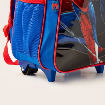 Spider-Man Print 5-Piece Trolley Backpack Set