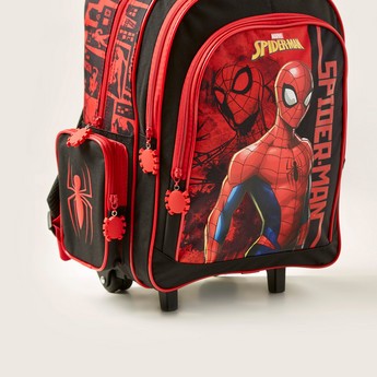 Spider-Man Print Trolley Backpack - 16 inches