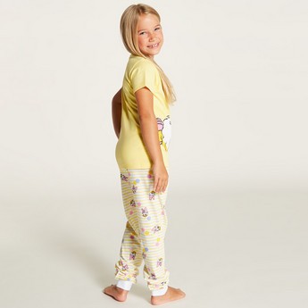 Disney Daisy Duck Print T-shirt and Pyjama Set