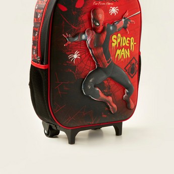 Spider-Man Print 3-Piece Trolley Backpack Set