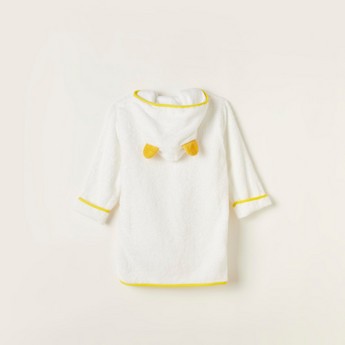 Disney Winnie the Pooh Print Bathrobe with Hood