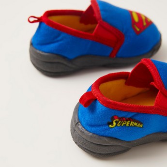 Superman Print Baby Shoes