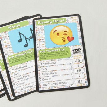 Top Trumps Top 30 Emotis Card Game