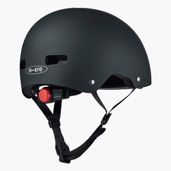 Micro Helmet with Adjustable Buckle Strap Closure