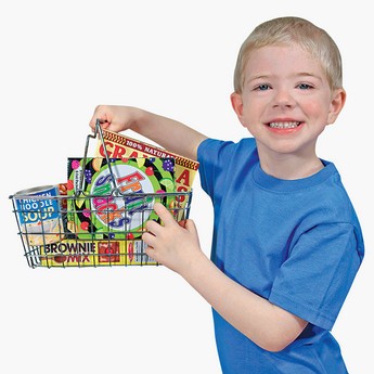 Melissa & Doug Let's Play House! Grocery Basket