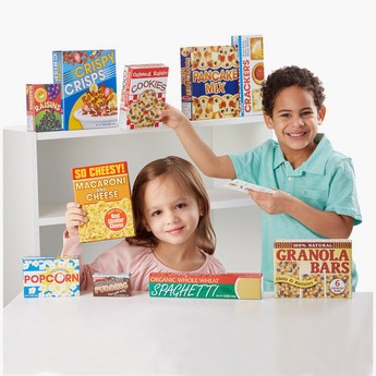 Melissa and Doug Let's Play House! Grocery Shelf Boxes