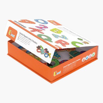 VIGA Magnetic Letters & Numbers - 77-Pieces