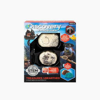 Discovery Treasures Unearthed Mini Excavation Kit