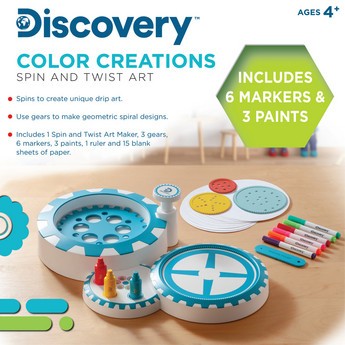 Discovery Toy Spiral and Spin Art Station