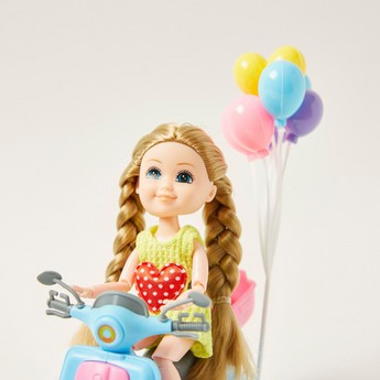 Gloo Doll with Motorbike Playset