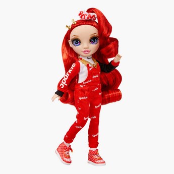 Rainbow High Junior High Ruby Anderson Fashion Doll Playset