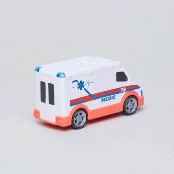 Teamsterz Toy Ambulance with Light and Sound