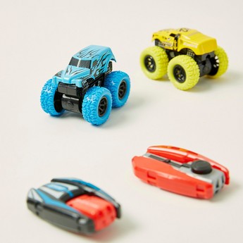 Gloo Catapult Die-Cast Car Set