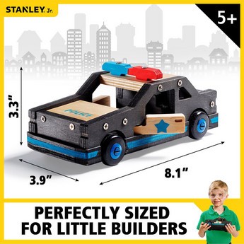 Stanley Jr. Police Car Kit