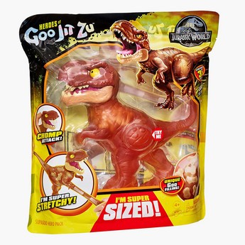 Goo Jit Zu Jurrasic World Supagoo T-Rex Gooey Figurine