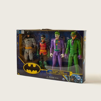 مجموعة تماثيل باتمان مع روبن والجوكر من دي سي كوميك