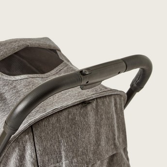 Moon Auto-Fold Stroller - Senior Grey