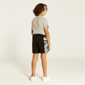 PUMA Panelled Shorts with Drawstring Closure and Pockets