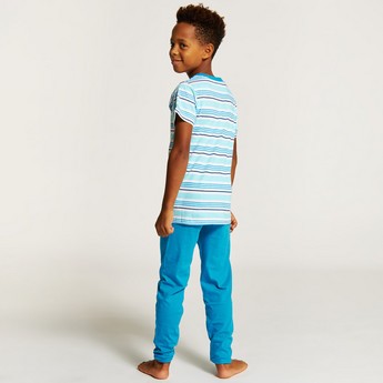 Juniors Printed 6-Piece T-shirt and Pyjama Set